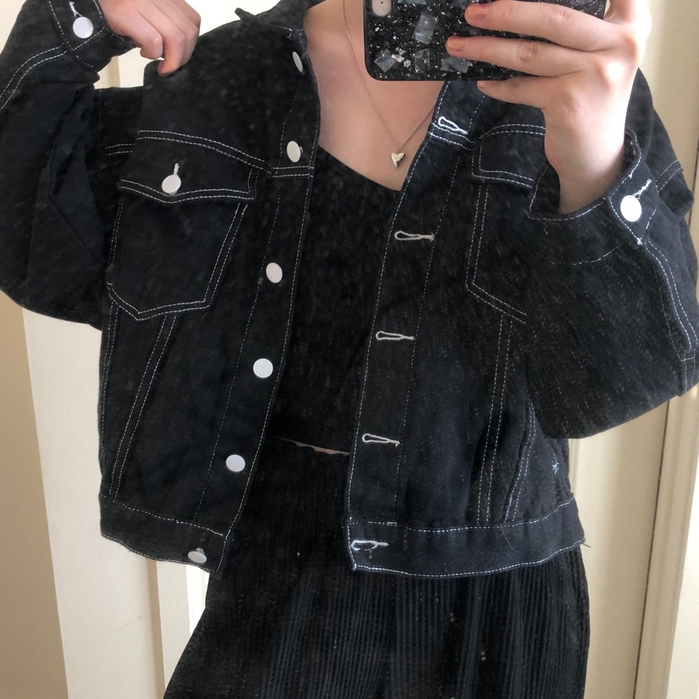 Black Jean jacket
